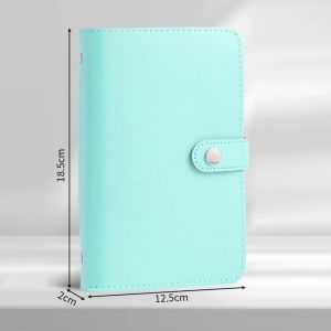 HUNIU Clear $1000 Money Savings Challenge Binder Waterproof Leather 100 Envelop Savings Challenges Book Creative Fun Cash Budget Notebook Money Planners
