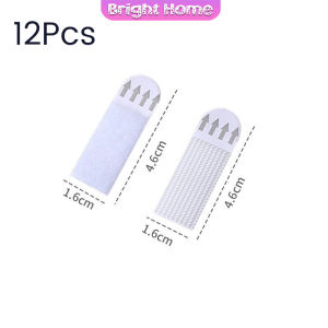 ตีนตุ๊กแกติดผนัง ตีนตุ๊กแกแขวนรูป ไม่ต้องเจาะผนัง 12 ชิ้น/แพ็ค Nylon hook