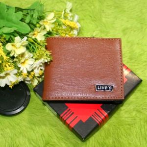 Dompet Lipat Pria Kulit Sintetis Dompet Cowok Termurah Dompet Kartu Dompet Koin