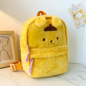 Balo học sinh hoạt hình Sanrio Có Tai vải nhung lông mềm mịn đáng yêu cho bạn nữ