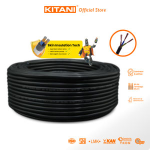 KITANI - NYMHY 3×1.5 mm² - 25 Meter – Kabel Listrik Tembaga Serabut