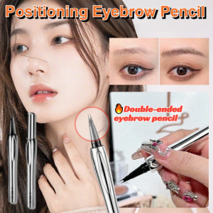 【Distinctive Wild Brow】Dual-Ended Brow Pencil Smooth Waterproof And Smudgeproof Eyebrow Pencil Non-Fading 不掉色极细水眉笔