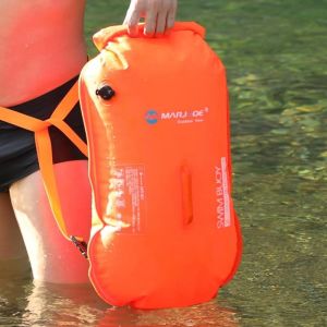 Drifting Drift Buoy Buoyancy Bag Float Thickened Backpack Swimming Bag Portable with Belt Swimming Buoy Bag Camping H260729