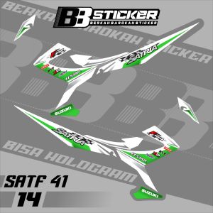 STRIPING VARIASI NEW SATRIA FU 150 BISA HOLOGRAM  SATRIA FU FACELIFT SATF 41