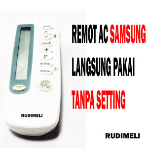 REMOT AC / REMOTE AC SAMSUNG TANPA SETTING LANGSUNG PAKAI