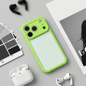 Ultra Shockproof Translucent Phone Case For iPhone 17 16 15 14 13 12 Pro Max Cases Cooling Edge Matte Cover For iPhone 17 Air 16 15 14 Plus Full Lens Covers Non-slip Drop Protection Casing