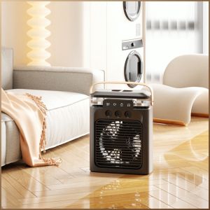 Electric Fan Core Technology Upgrades Three Wind Speeds Cooler Fan Quality Sleep Noiseless