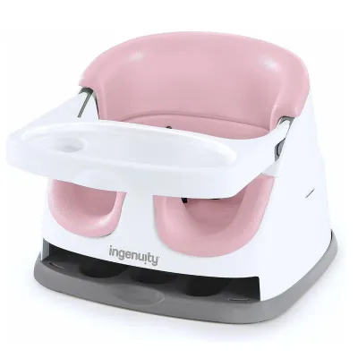 Ingenuity Baby Base 2-In-1 Seat Rose