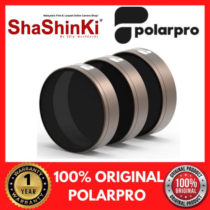 🔥READY STOCK🔥 PolarPro Cinema Series Shutter Collection 3-Filter