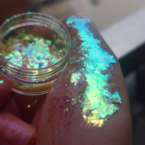 Chameleon Polarized Nail Powder Chameleon Mermaid Nail Chrome Dust Fantasy Cloud Brocade Powder High Gloss Aurora Glitter Powder h260819