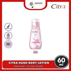 Citra UV Hand Body Lotion Brightening Radiant Glow Pearl 60ML