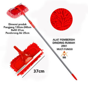Alat Pembersih Dinding Rumah/Kaca/Jendela/Plafon/Lantai-Multi Fungsi 2in1/Tinggi 24m