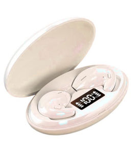 Tai Nghe Nhét Tai Bluetooth 5.3 Thiết Kế Độc Đáo Có Nghe Gọi Cảm Ứng Vân Tay Phù Hợp Mang Bảo Hiểm IPX5 Chống Nước Nghe 4 Tiếng