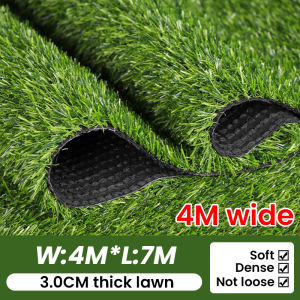 (3M/4M width) 4Mx10M artificial grass background decoration wall artificial plant artificial grass outdoor wedding grass needs garden
