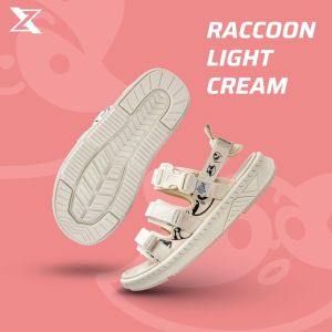 Giày Sandal Nữ ZX Bubble T Raccoon hình ảnh chú gấu mèo đáng yêu mang đến sự tích cực