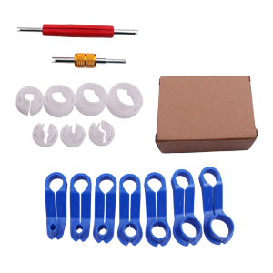 Alat Pelepas Selang Bahan Bakar Mobil 16PCS/Alat Melepas Kancing Selang AC Mobil
