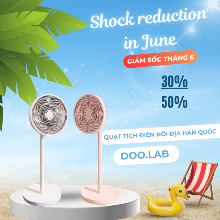 Quạt tích điện đối lưu Hàn quốc DDO.LAB (nội địa Hàn Quốc) model 2024 ...