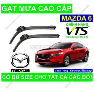 Gạt Mưa Silicon Nano Kính Lái Mazda 6 Cặp Gạt Mưa K.ính Lái Mazda 6 Có Đủ Size C.ho Các Đời Xe Mazda 6