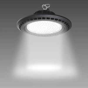 Lampu Gantung UFO High Bay Dimmable Cool White 6500K IP65 100W