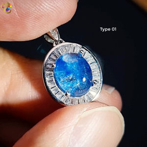 Graduation Grade Dumortierite S925 Pendant