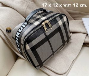 พร้อมส่ง กระเป๋าถือผู้หญิง กระเป๋าเครื่องสําอาง หนัง PU แบบพกพา กระเป๋าแฟชั่น