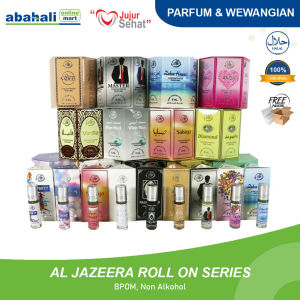PAKET SELUSIN GROSIR Parfum Sholat Non Alkohol Al Jazeera Roll on 6ml Halal Minyak Wangi / Parfum Arab Asli Timur Tengah (order Lusinan / 12 PCS)