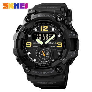 SKMEI 1637 Outdoor Military Men Watch Camouflage PU Waterproof Wristwatches Casual Sport Style Digital Clock 1019 montre homme 1155 1968