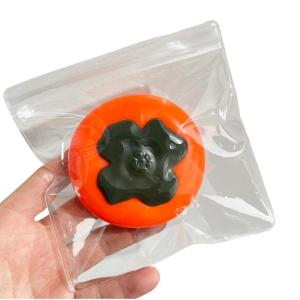 Soft Slow Rising Persimmon Toy For Adult Kids Stress Relief Sensory Therapy TPR Life Like Squeezable Toy for Fun