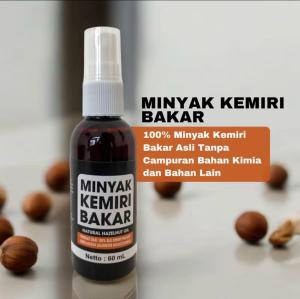 Minyak Kemiri Bakar 100% Asli - Penumbuh dan Penebal Rambut