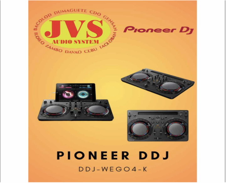 Pioneer DJ DDJ-WEGO4-K 2-channel DJ controller | Lazada PH