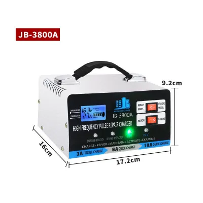 Car Battery Charger Pengisi Daya Aki Mobil 3800A 12 / 24V Tugas Berat Pengisian Cepat Pengisian Cepat Sepenuhnya Otomatis Identifikasi otomatis baterai carger/Charger Otomatis Aki Mobil Motor Kapal Truk Automatic Fast Smart Charger