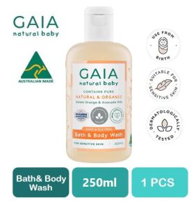 Gaia Natural Baby Shampoo | Hair & Body Wash | Bath & Body | Hair Detangle (Made In Australia)