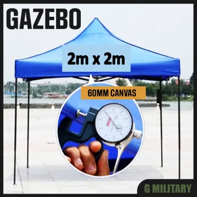 [SG Seller] Gazebo Tent 2m*2m (GreenRedBlue)