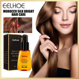 Eelhoe Morocco Silk Bright Hair Care Hair Care Serum Rapid Repair Damaged Knot Improve Frizz Scalp Itching Hair Treatment for Dry Damaged Hair Essential Oils  Protein Nourishing Smoothing Hair Damaged Repair Frizzy Treatment Care Hair Softener Cream