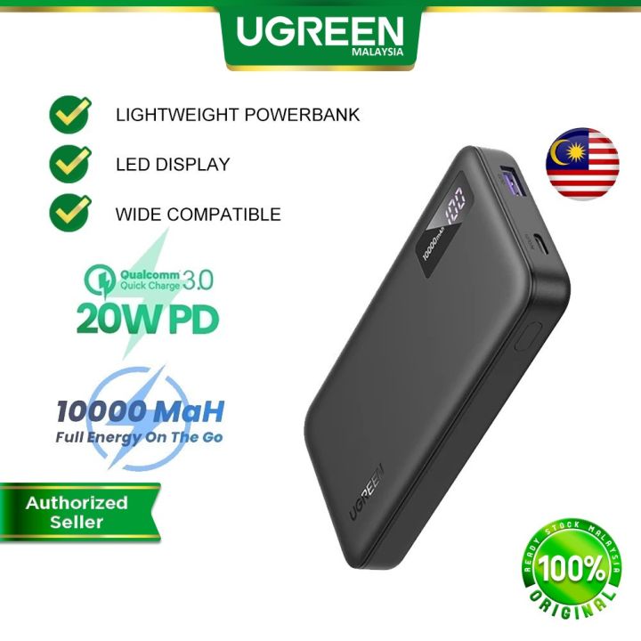 Ugreen W Power Bank Mah Two Way Fast Charging Pd Qc Fast