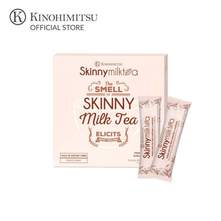 New Flavour Kinohimitsu Skinny Milk Tea 14s Slimming Lazada