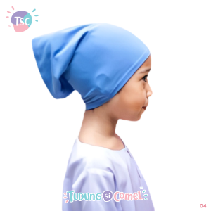 TUDUNGSICOMEL Factory Defect Inner Rainbow Kids / Anak Tudung Budak