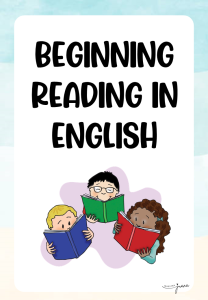 BEGGINNING READING IN ENGLISH