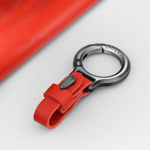 Car Keychain Anti Lost Key Chain Pendant Leather Hand Rope Keychain Key Fob