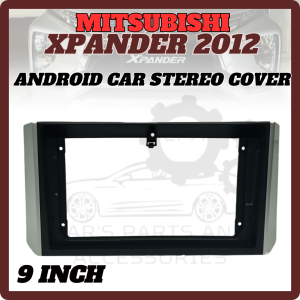 CPA ANDROID CAR STEREO COVER 9INCH MITSUBISHI XPANDER WITH STEREO WIRE POWER CABLE (11499)