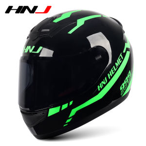 HNJ Helmet Full Face Electric Motorcycle Helmet Motor