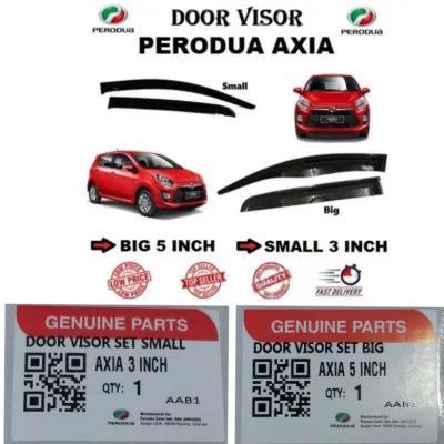 PROMO PERODUA AXIA OLD DOOR VISOR
