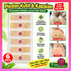 6 Pcs Plester Mata Ikan Obat Kutil Mata Ikan Tahi Lalat Plester Kutil Penghilang Pencabut Kaki Leher Wajah Foot Corn Removal Plaster