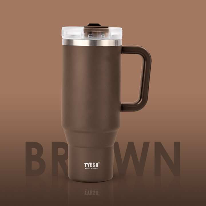 Tyeso Tumbler (Brown) for Hot and Cold Water Bottle Nice Cup Bottle