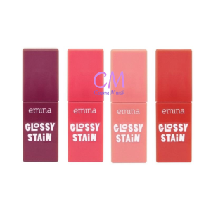 EMINA Glossy Stain Lip Gloss BPOM / Tahan Lama BY COSME MURAH