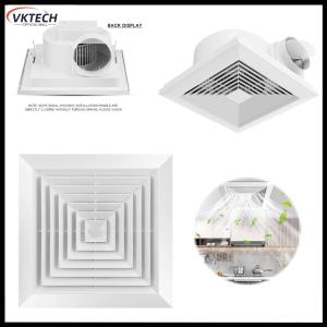 【Vktech】 Bath Exhaust Fan Ceiling Mount Ceiling Exhaust Fan Remote Control Quiet Vent Fan for Kitchen Bathroom Smoking Room 【1-3 days Delivery】