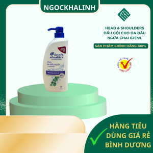 Dầu gội Head & Shoulders cho da đầu ngứa chai 625ml