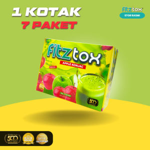 Fitztox Apple Konjac 1 ( 7 Sachet ) Minuman Detox & Kawalan Berat Badan