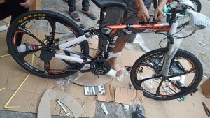 Xe đạp thể thao Xe đạp địa hình Xe đạp gấp gọn LauxJack (Vành đúc 6 nan)