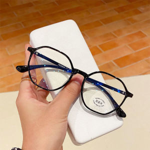 +100 to +400 Anti Blue Light Reading Glasses Women Polygon Glasses For Presbyopia Spectacles Eyewear Glasses With Grade